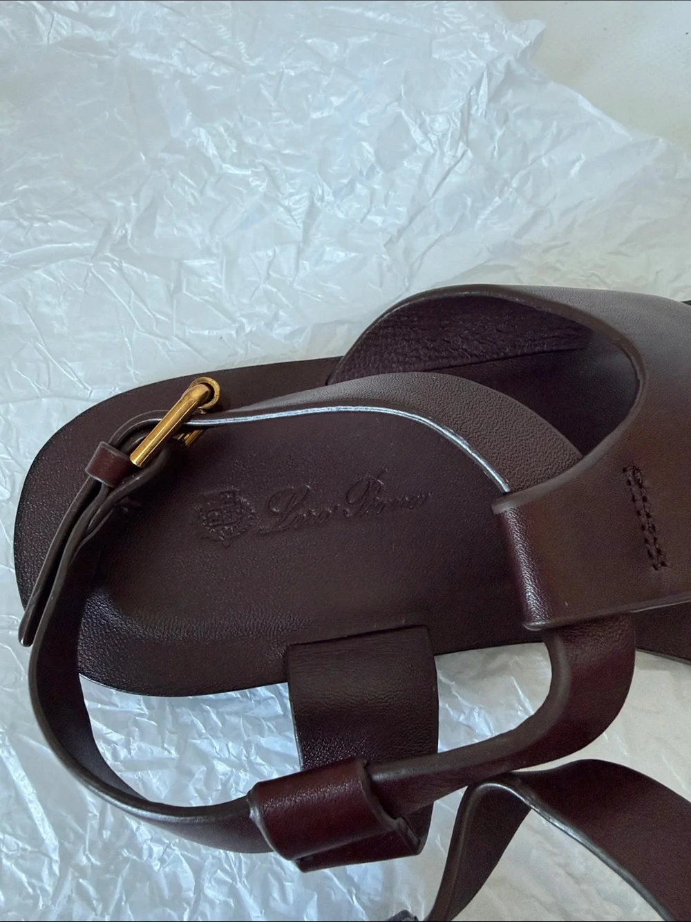 Loro Piana T-Strap Sandals for Women